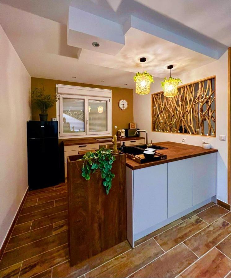 A Fleur De Spa : Maison Chaleureuse Avec Spa Privatif Et Billard. Coulogne Ngoại thất bức ảnh