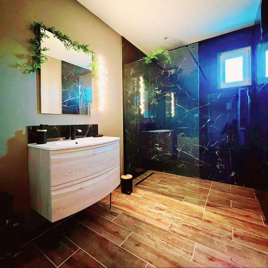 A Fleur De Spa : Maison Chaleureuse Avec Spa Privatif Et Billard. Coulogne Ngoại thất bức ảnh