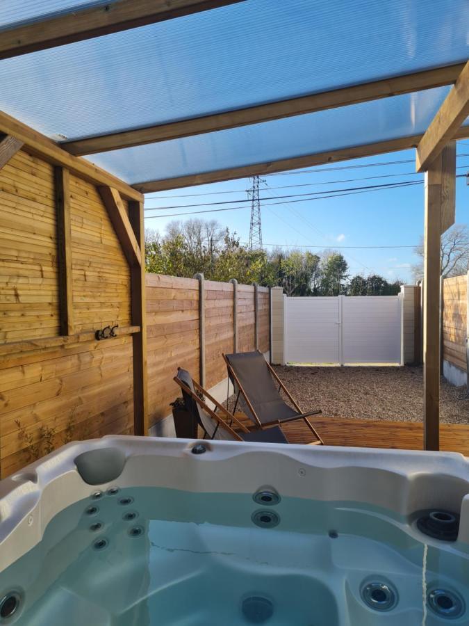 A Fleur De Spa : Maison Chaleureuse Avec Spa Privatif Et Billard. Coulogne Ngoại thất bức ảnh